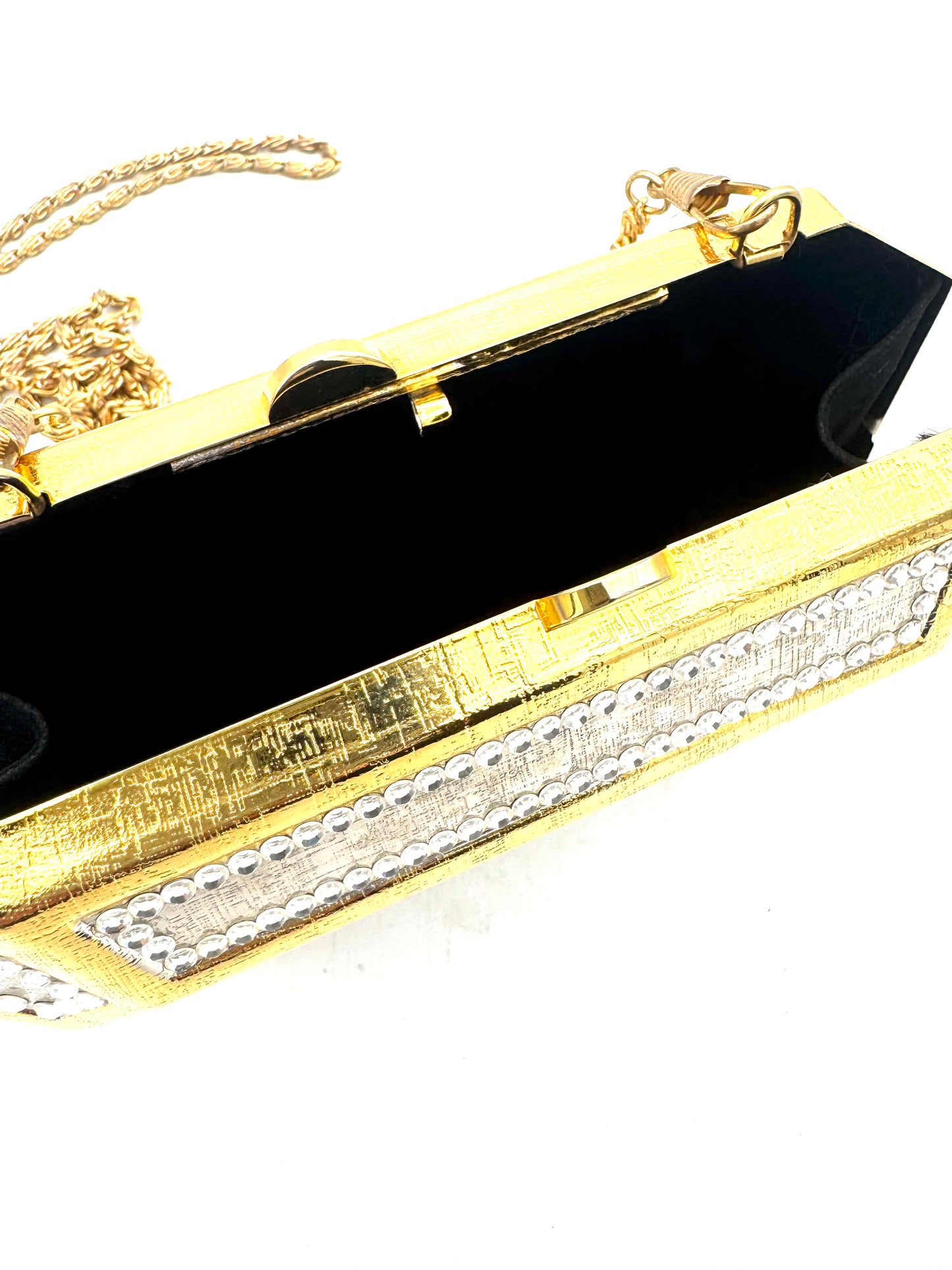 Mixed Metal Bling purse