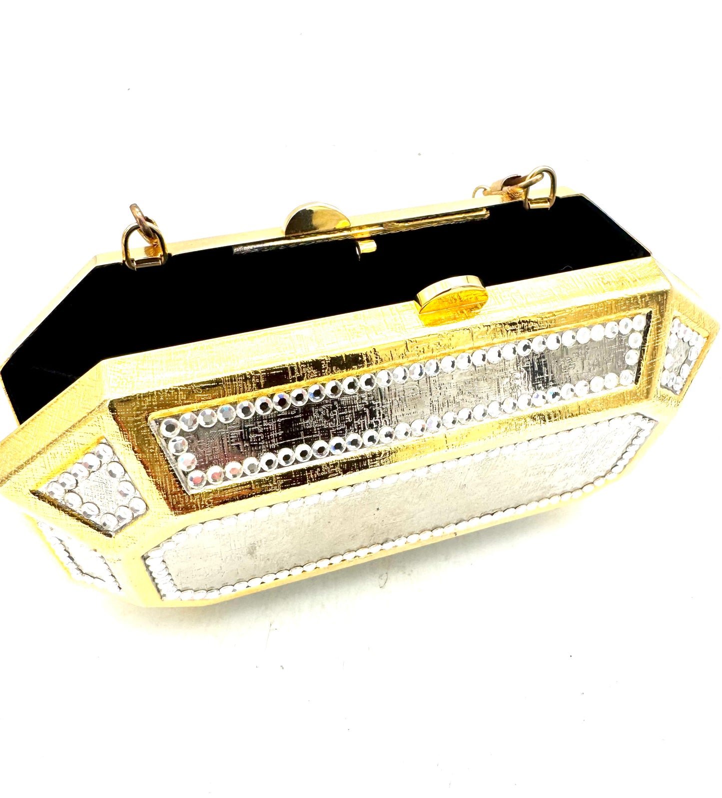 Mixed Metal Bling purse