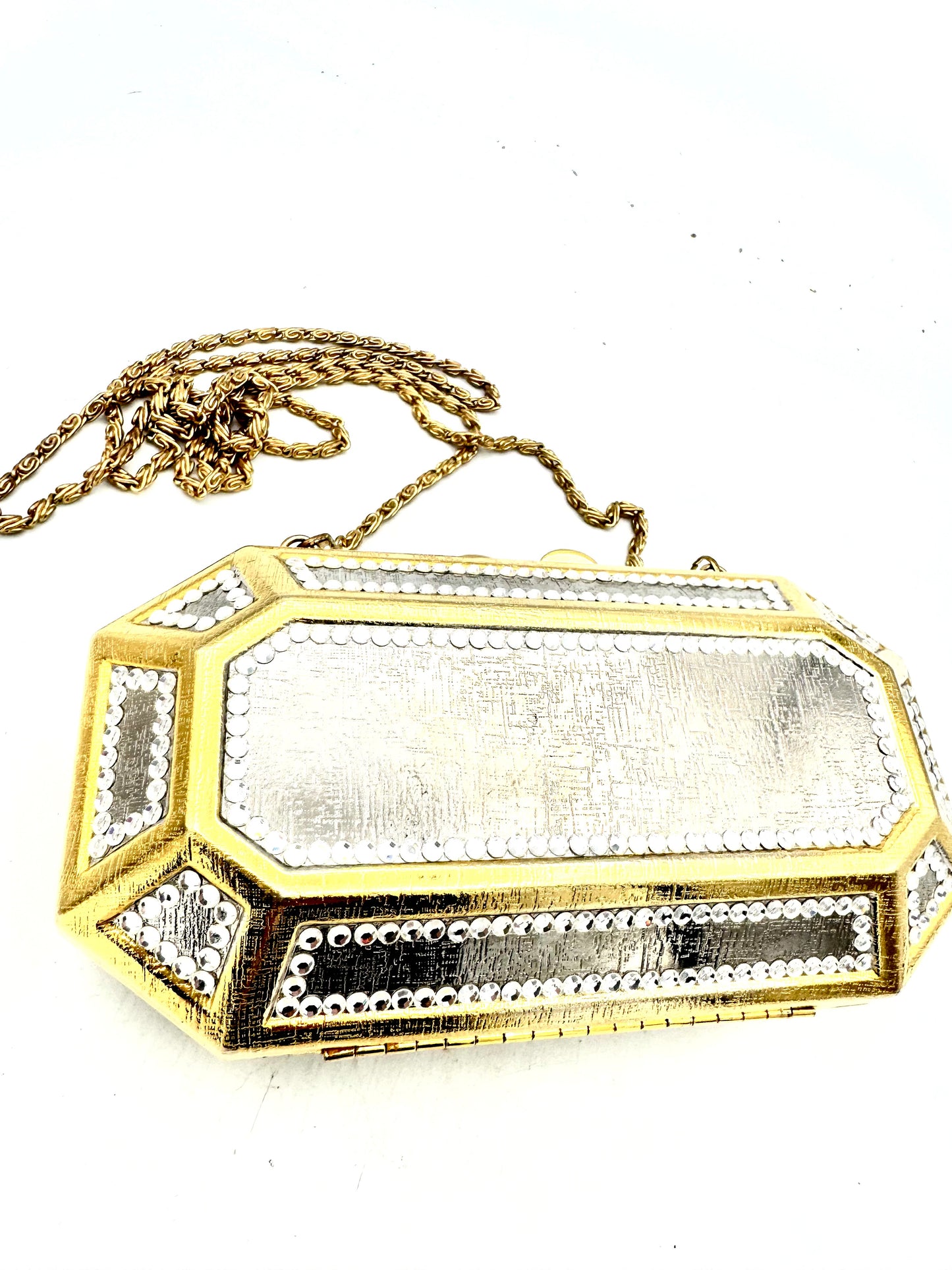 Mixed Metal Bling purse